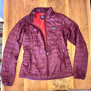 Patagonia Women's Nano Puff Jacket - Dark Currant, S
